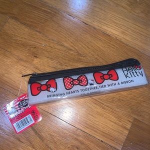 NWT HELLO KITTY PENCIL POUCH